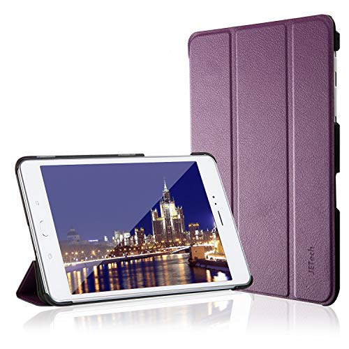 JETech Case for Samsung Galaxy Tab A 8.0 inch 2015 Model Tablet (NOT for 2017 Model), Smart Cover with Auto Sleep/Wake Feature (Purple)