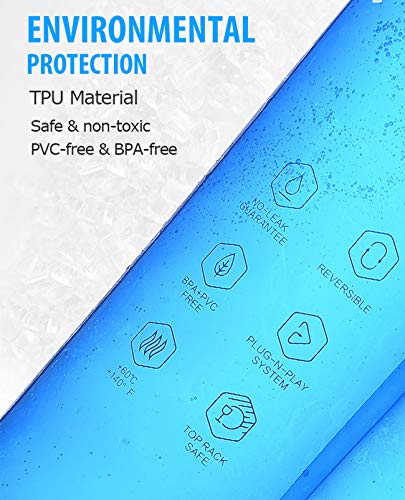 1L/ 1.5L Hiking Hydration Bladder to Hold Drinking Tube Backpack System Pack Water Reservoir Camping(1.5L) - Thumbnail 4