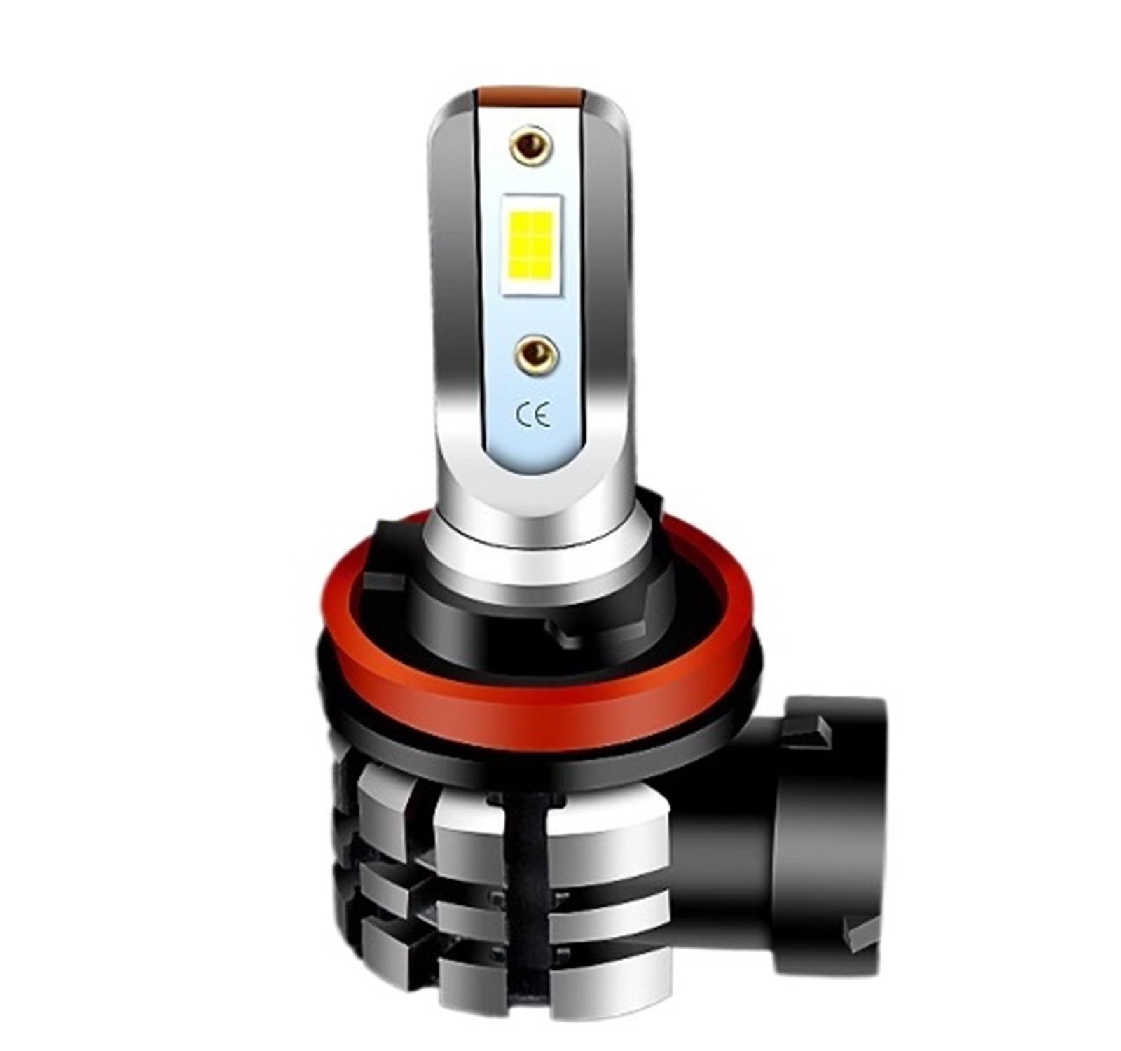 Phare Moto LED Kit D'ampoules Phare LED pour Motos Feux Croisement Et Route Blanc 6000K 9600LM 4 Pièces pour Suzuki pour GSXR 600 750 2008 2009 Phare Antibrouillard