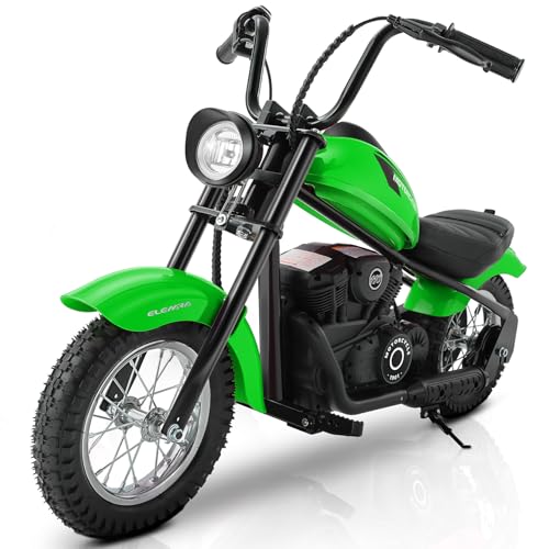 ELEMARA Dirt Bike Electric, 15 mph & 150lb Max, Motor...