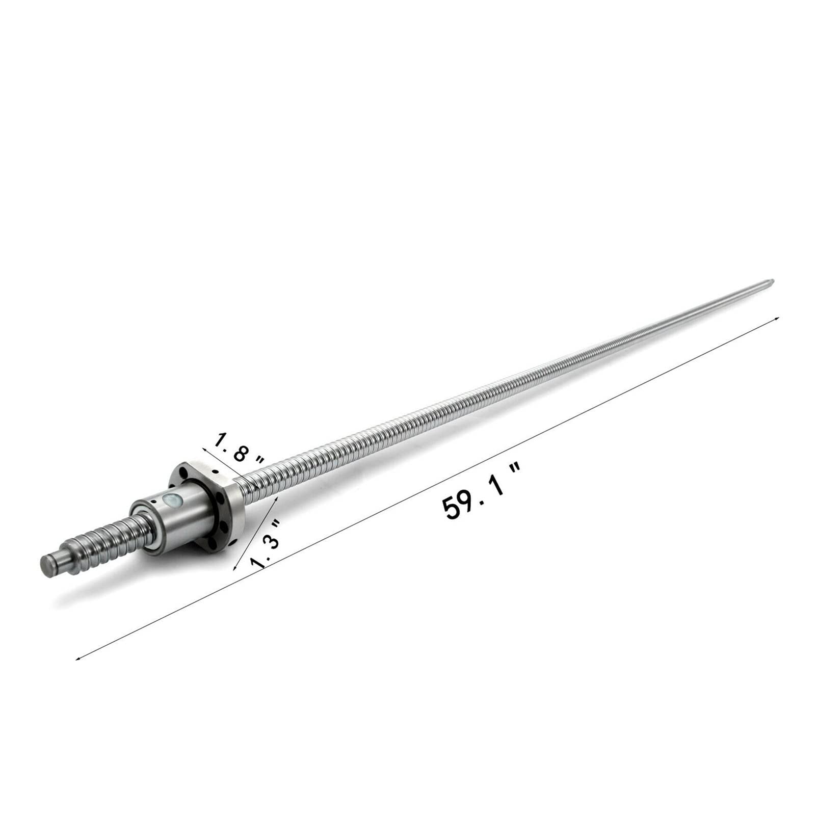 Vis à billes SFU1605 150 Vis à billes de 0 mm RM1605 BF12 / BK12 Supporter à haute précision à faible bruit à faible frottement for CNC Routeurs tour Outils de jardin