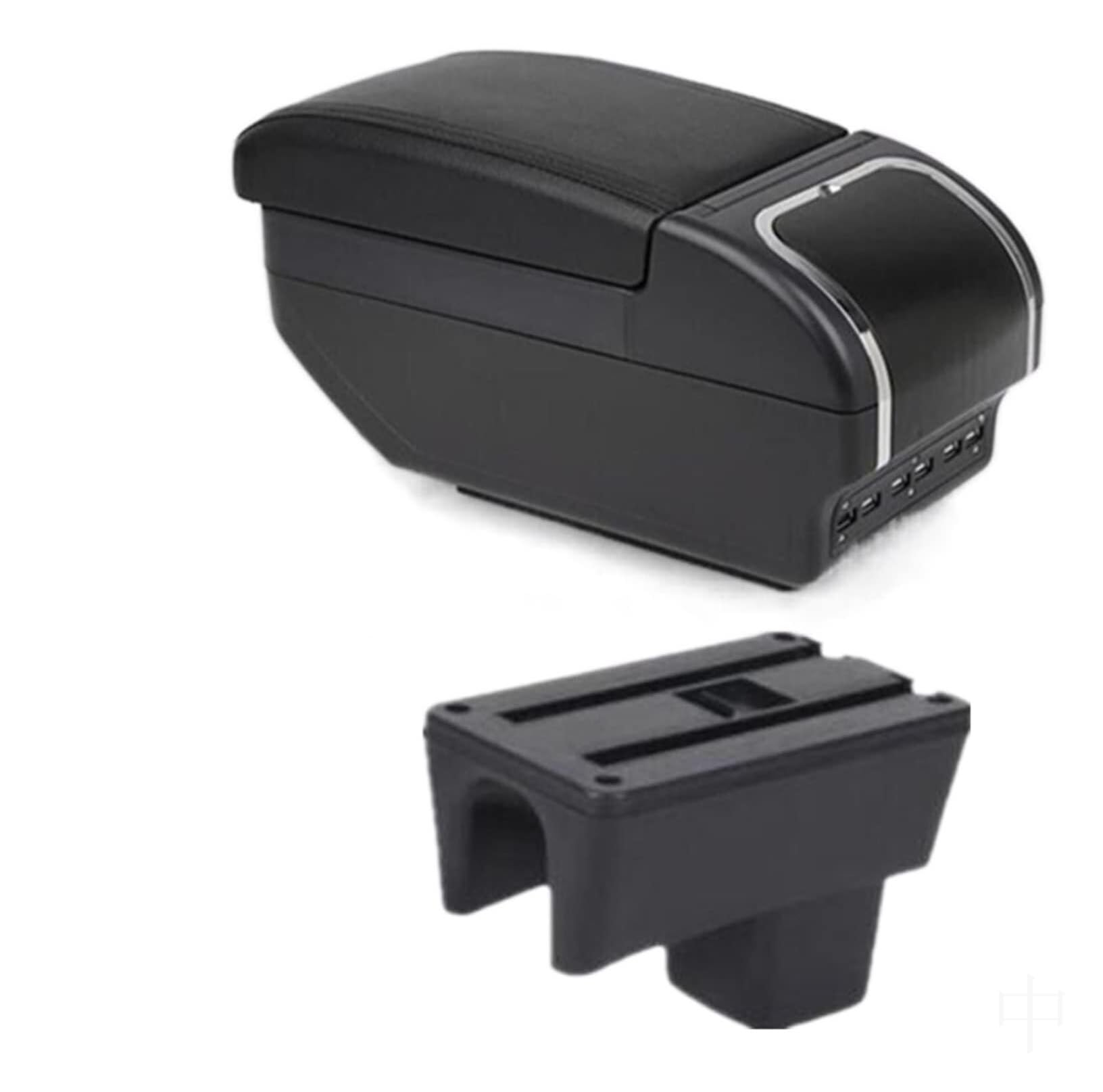 Storage Box For Suzuki For Swift Center Console Armrest Storage For Box with USB(F1 No Usb)