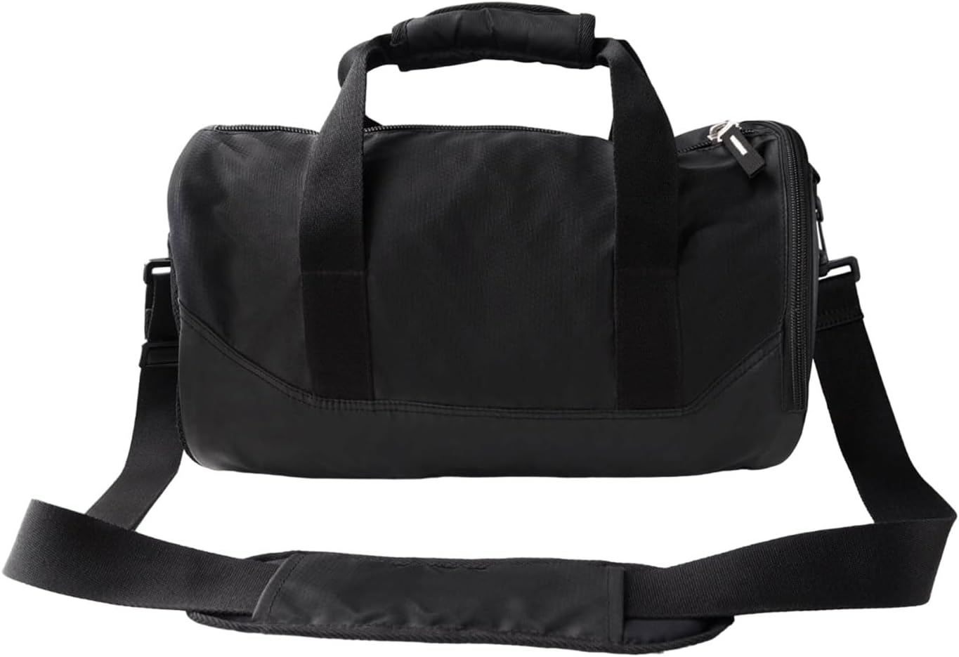 Dr. Swag Fit Duffel Bag, Fitness Workout Gym Bag for Men & Women, Travel Sports Duffle Bag with Shoe Compartment, Water Resistant, Lightweight Multi-Purpose Duffle Bag (Black)