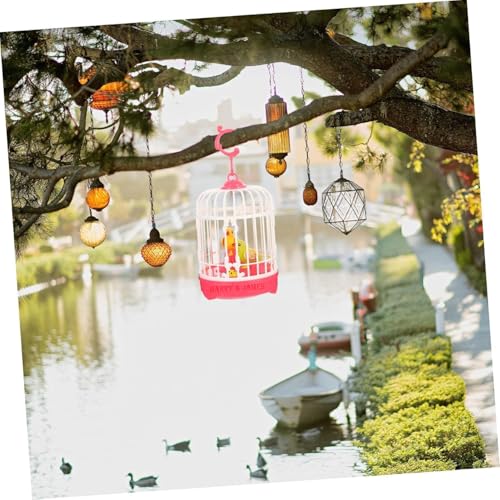Image of HARRY & JAMES Talking Bird Toy Dancing Bird Toys Recording Repeat What You Said Singing & Chirping in The Bird Cage Playing Home Decor Talking Bird Toy for Kids,Boys,Girls,Childrens (Multicolor)