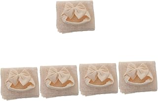 Kisangel 5 Conjuntos De Terno Recém-Nascido De Poliéster Branco Bebê Europeu E Americano