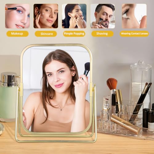 Espejo para Maquillaje Mipcase 7.87x6.1x2.71 in Rectangular miniatura 7