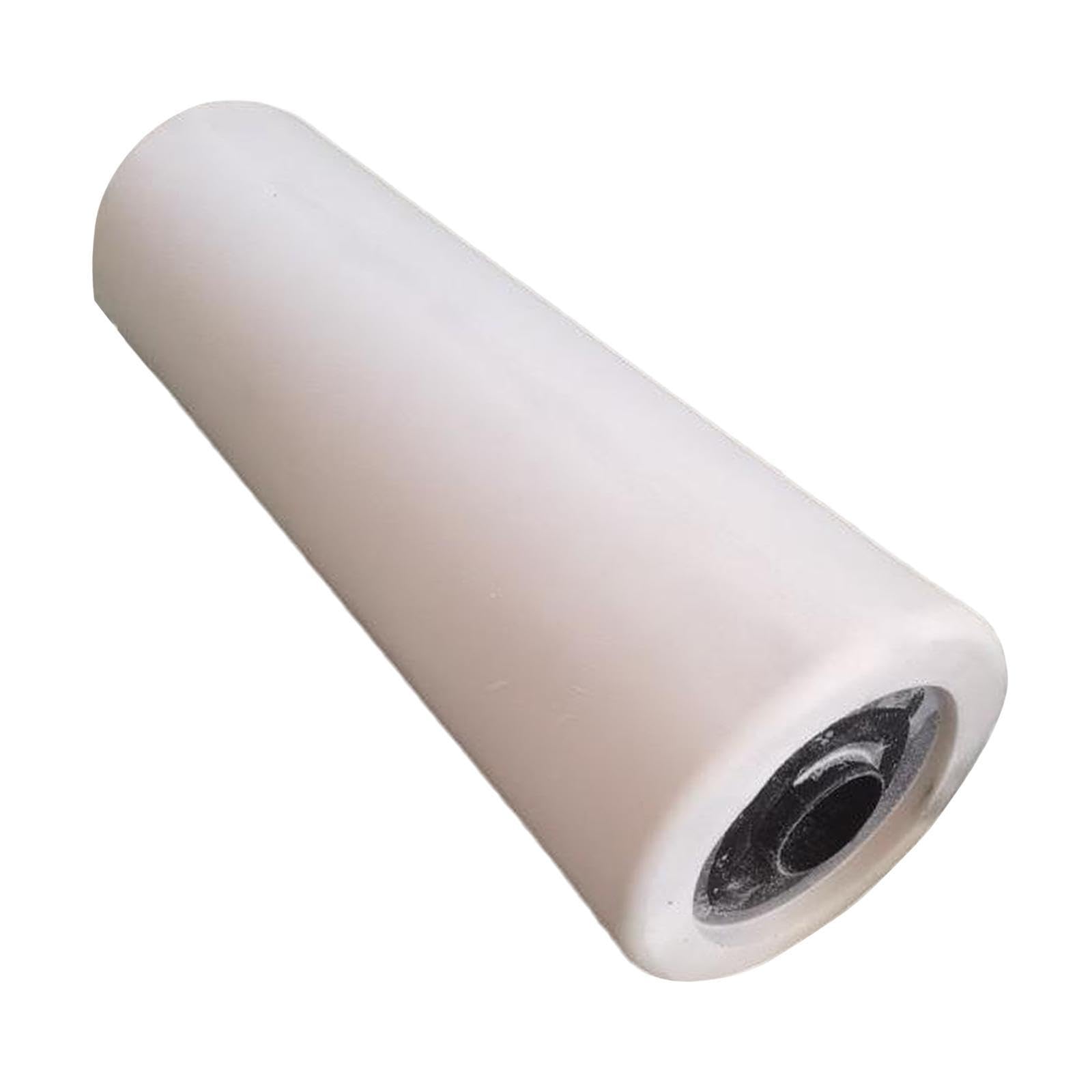 Menolana Foam Foot Pad Roller Replacement 20 in Length Practical PU Leather, Tube Sleeve Foam Roller Support for Strength Training