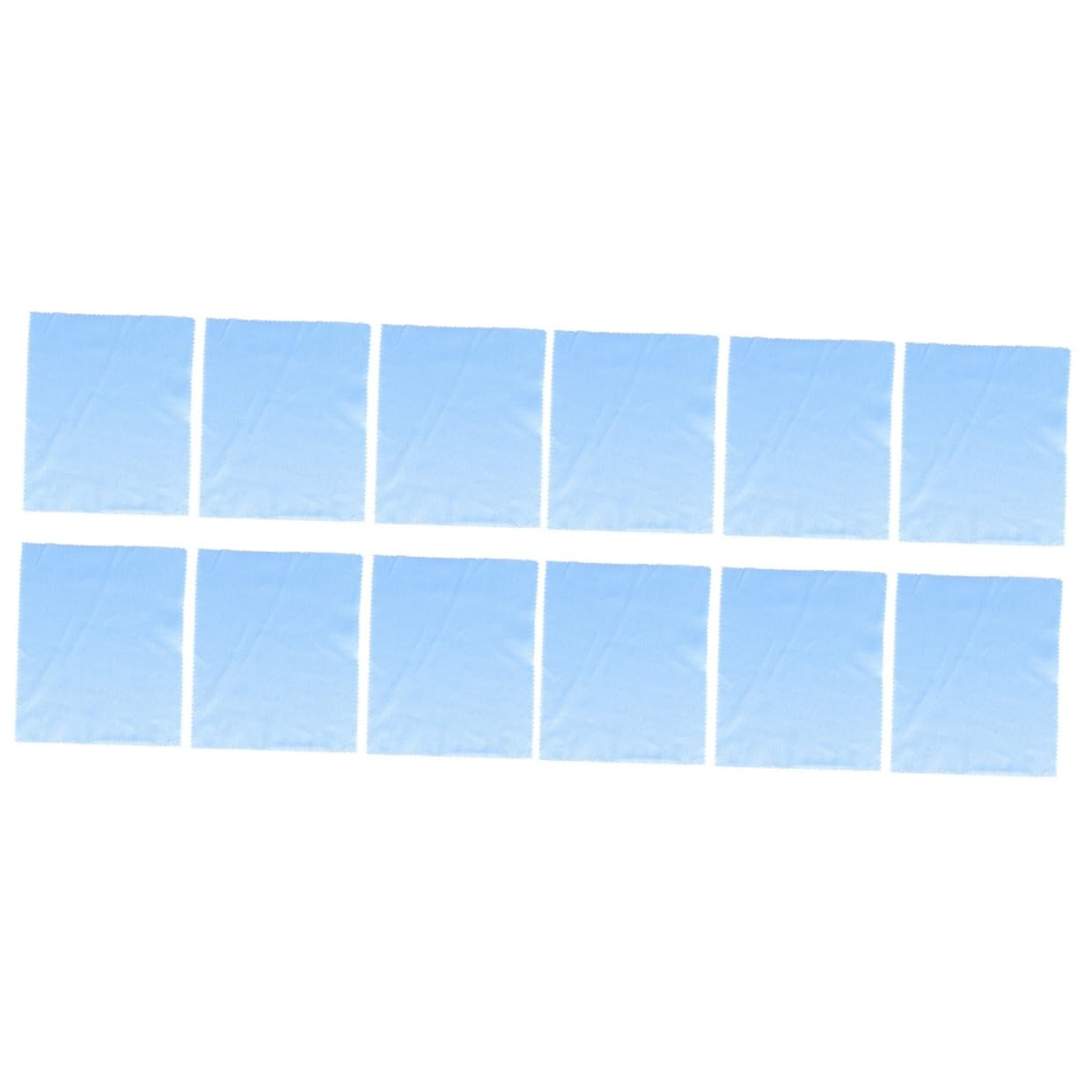FRCOLOR 100 Stk Linsenreinigungstuch Mikrofaser-Reinigungstücher Mikrofaser Brillenputztuch Bildschirmreinigungstuch Linsenreiniger bildschirmreiniger bildschirm reiniger Blue