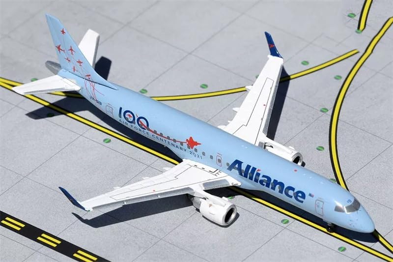 1:400 Finished Product for GeminiJets ALLIANCE AIRLINES for EMBRAER ERJ-190 VH-UYB AIR FORCE CENTENARY 2021 Aircraft Pre-built Model Aircraft