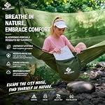 Automatic Quick-Opening Hammock with Mosquito Net Outdoor Double Nylon Camping Picnic Anti-Mosquito Hammock (Blue)