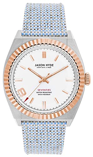 Montre femme Jason Hyde Eight JH20015 quartz analogique bracelet textile chic