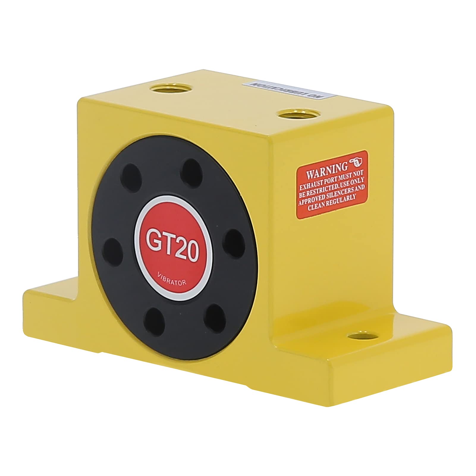 Vibratore a Turbina Ad Aria, Vibratore Pneumatico Oscillatore a Turbina Ad Aria a Basso Rumore Forniture per Piattaforma Vibrante in Lega di Alluminio