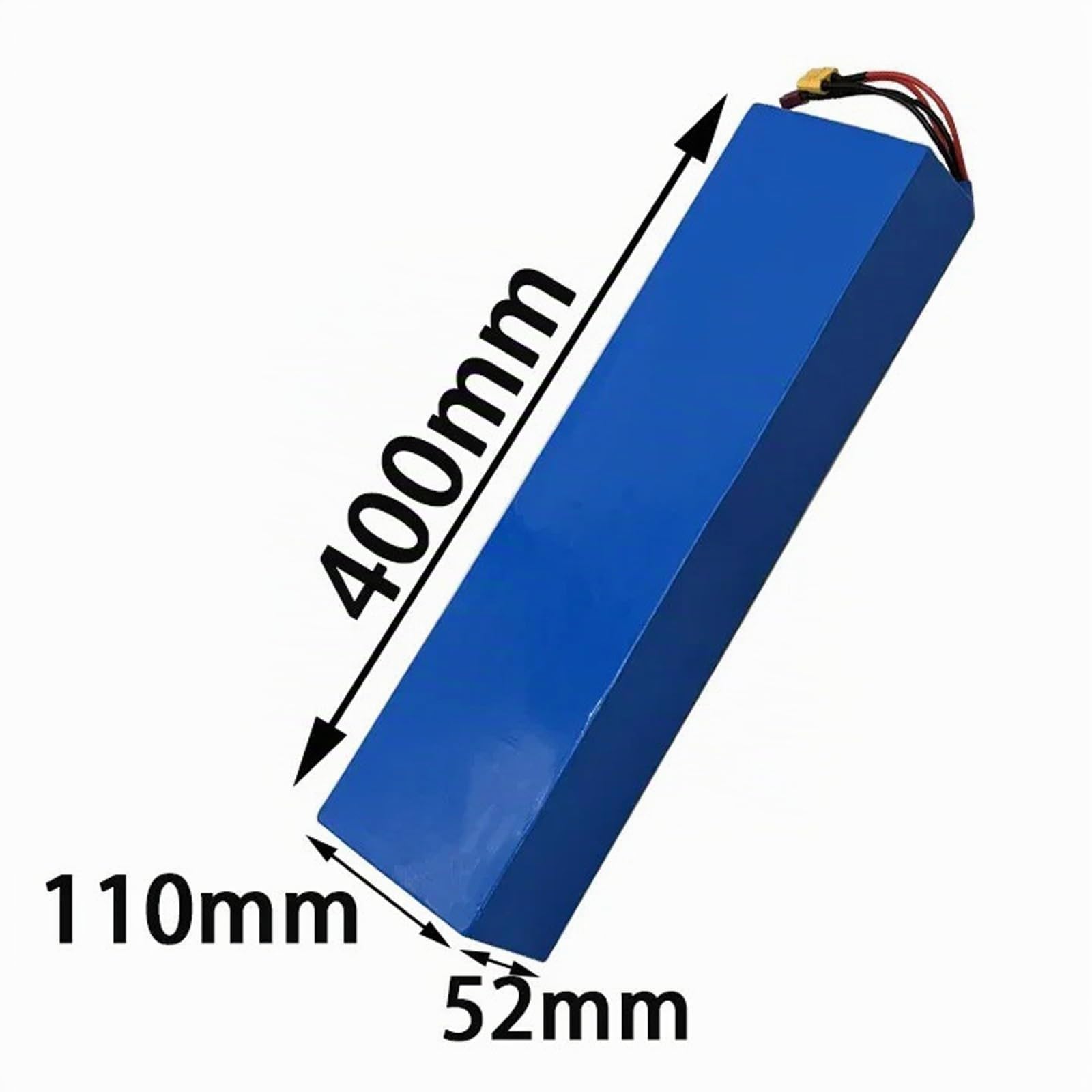 Batería de Litio para Bicicleta eléctrica, 48 V, 20 Ah, 13S4P, Paquete de batería de Iones de Litio con Cargador y BMS para Kit de Motor de Menos de 1500 W XT60 Plug