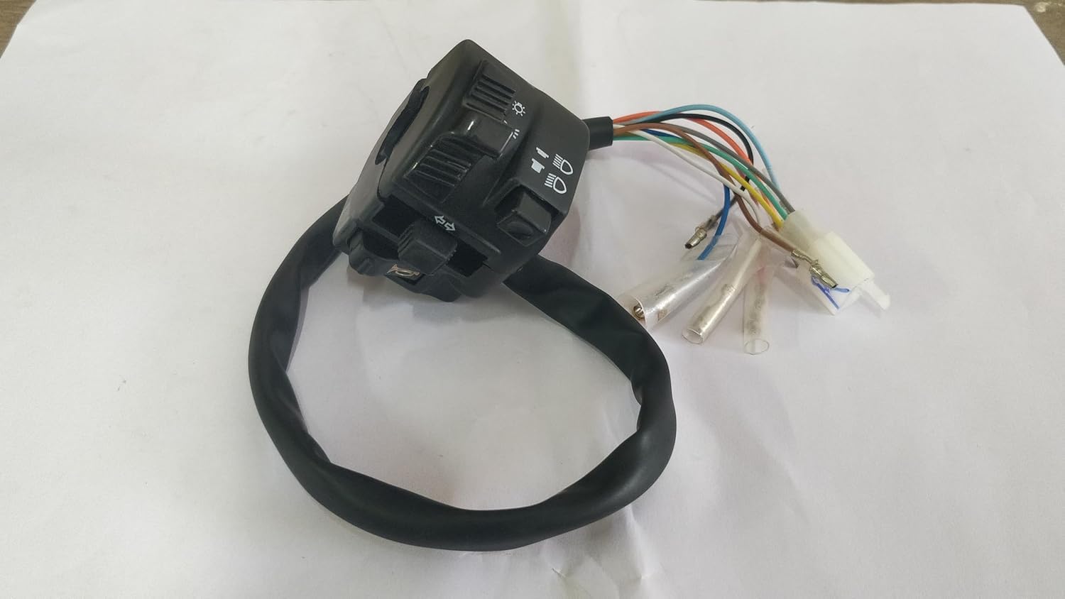 Combination Switch | Handle Bar for Plus (LH) with Indicator | Headlight & Horn Module and High Beam and Low Beam Switch with Wire Coupler-image-3