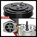 A-Premium Air Conditioner AC Compressor with Clutch Compatible with Mazda 3 2.0L 2010-2013, 3 Sport 2.0L 2010-2013, with HCC-HS18N Compressor, 5 Grooves (Not 6 Grooves)