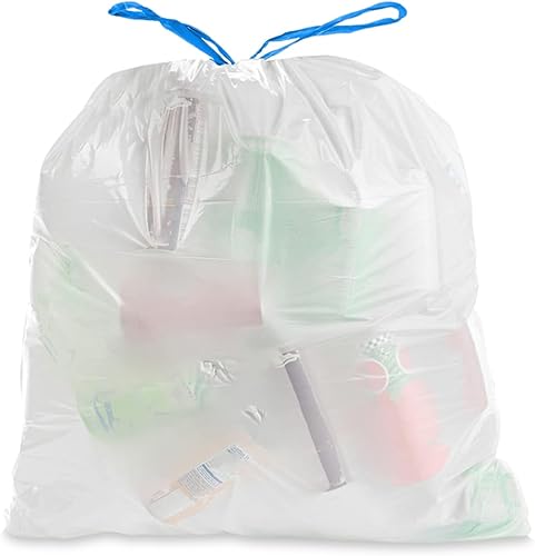 Miniatura 1 de Ultrasac Bolsas de basura de 8 galones, paquete de 400-22 x 22 pulgadas, 1.0 mil (equivalente) para el hogar, el baño y la oficina