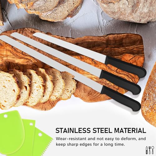 Set Cuchillos Pan 6 Piezas Acero Inox Cocina miniatura 3