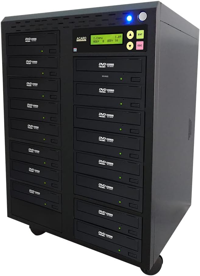 ACARD TECHNOLOGY 1 to 15 24X Burner CD DVD Duplicator