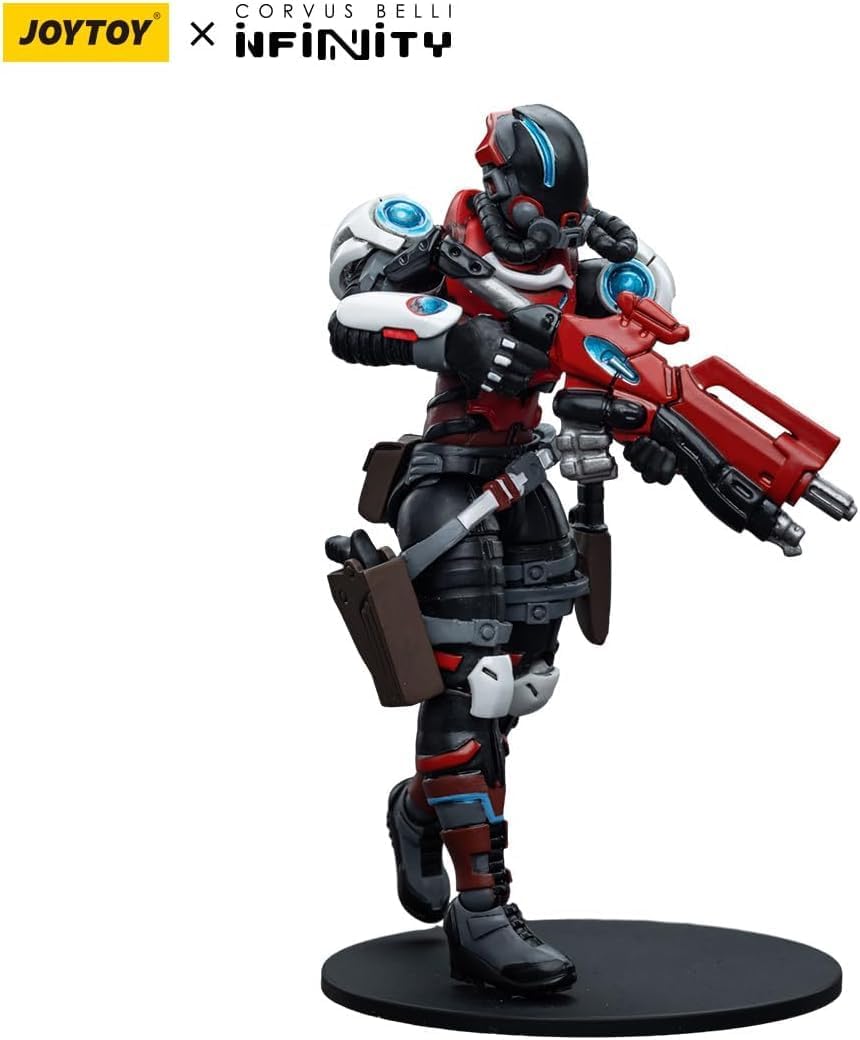 JOYTOY Action Figures Infinity Nomads Wildcats Polyvalent Tactical Unit 1/18 Movable Model Collectible Figurine (#2 Woman)