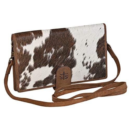 STS Ranchwear Womens Yetzy Organizer Tornado/Cowhide Leather Crossbody Bag2