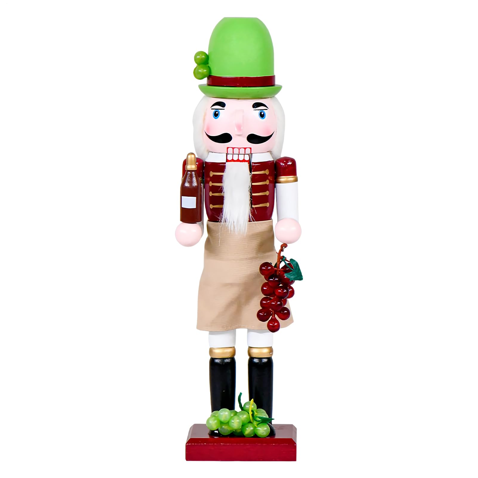 Casse-Noisette de Noël figurine en bois pour fête et adultes