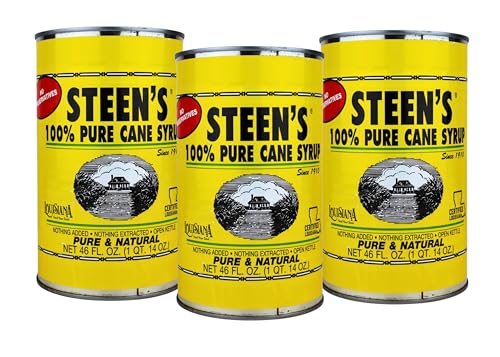 Steen's 100% Pure Cane Syrup 46oz Can- Louisiana's Trusted Brand