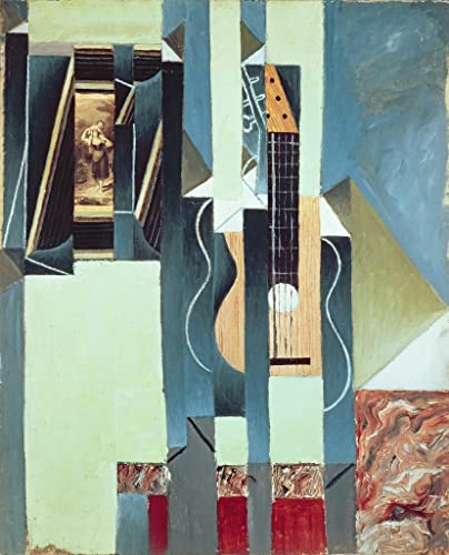 Peinture classique Juan Gris pour un salon élégant - Impression sur toile 60x90cm
