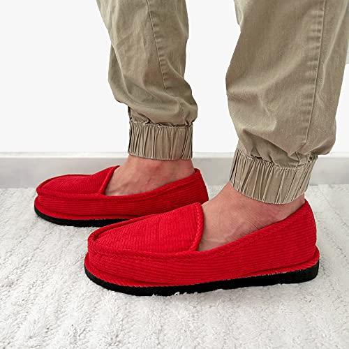 Image of Bright Men's Corduroy House Slippers