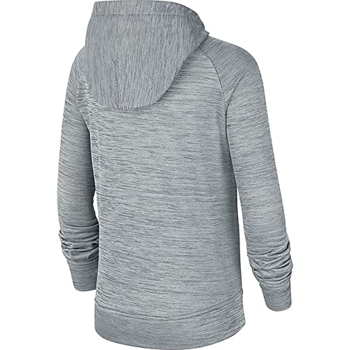 Nike Kids Boy's Therma GFX Pullover Hoodie (Little Kids/Big Kids) Smoke Grey/Heather/Black MD (10-12 Big Kids)2
