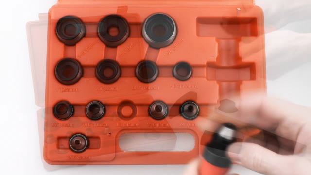 13 Sharp Hollow Punch Tool Set Leather Kit Gasket Hole