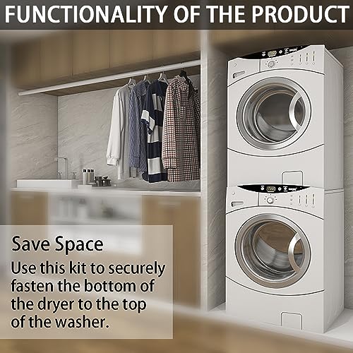 Mejores precios y opiniones de Kit apilado lavadora disponible en línea para comprar. 6 Imagen adicional