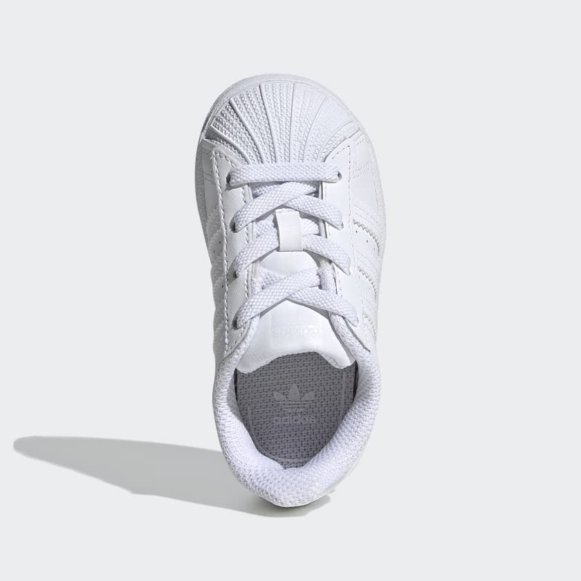 Adidas Superstar Shoes Kids', White, Size 4K2