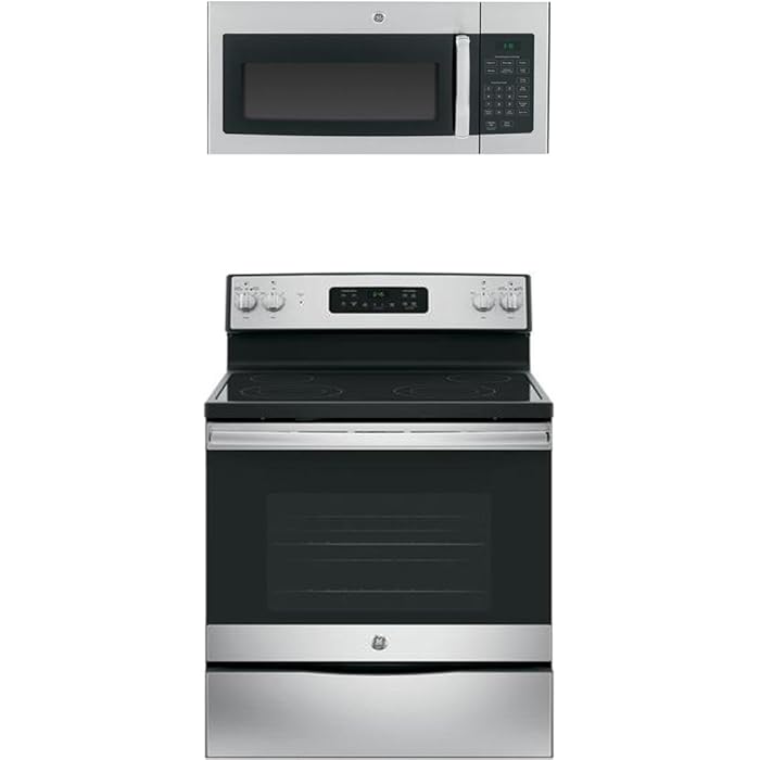 Buy 2Piece Kitchen Package with JB645RKSS 30"" Freestanding Electric