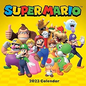 Super Mario 2023 Wall Calendar