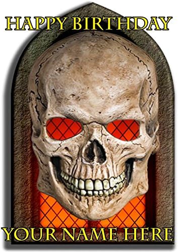Tete De Mort Gothique Cptmi117 Joyeux Anniversaire A5 Carte De Vœux Publies Par Nous Cadeau Personnalise Pour Tous 16 A Partir De Derbyshire Britannique Amazon Fr Fournitures De Bureau