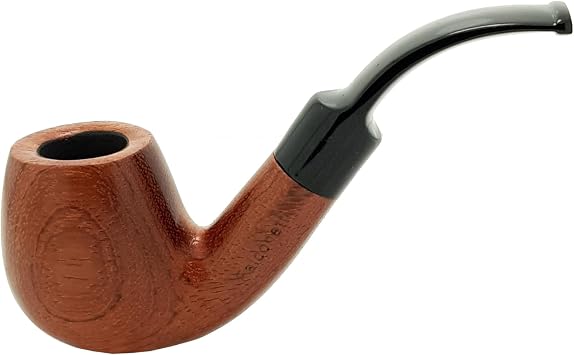 Falconetti 9 mm. Halkalı Maun Ahşap Pipo py57