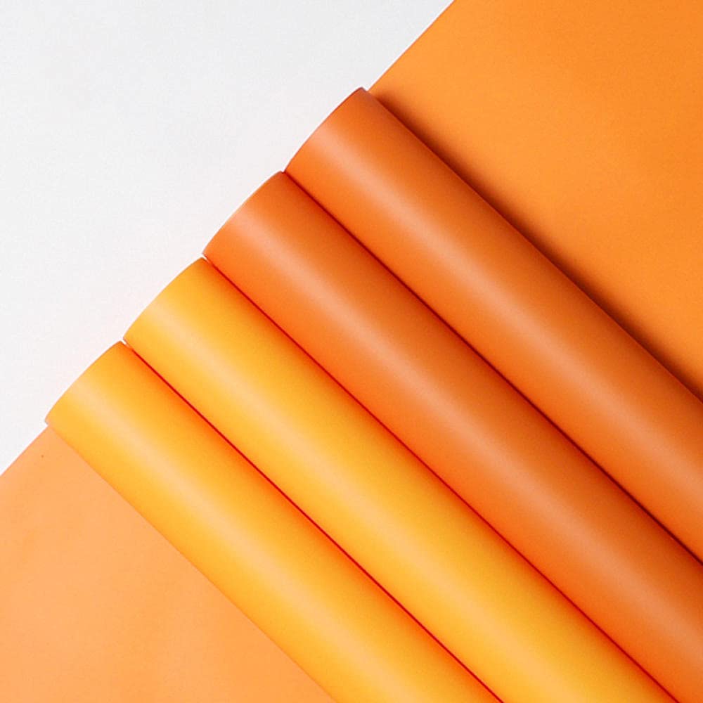 Papier Do Pakowania Prezentów Papier Do Pakowania Prezentów20 Sztuk/Torba Pure Color Dwustronny Matowy Papier Opp Opakowanie Materiał Kwiaty Kwiaty Papier Piekarski Cukierki Prezent-Czerwony