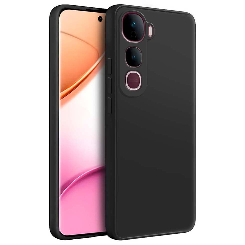 Vivo Y400pro Black silicone cover