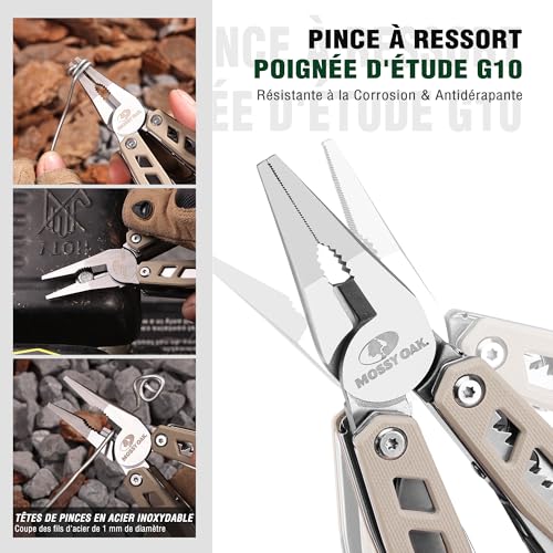 Réparation Simple facilitée grâce au multitool outdoor en acier inoxydable