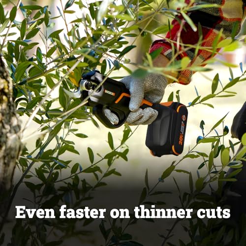 WORX Cordless Pruning Shear, 20V Powered Lopper, WG330 - image 7