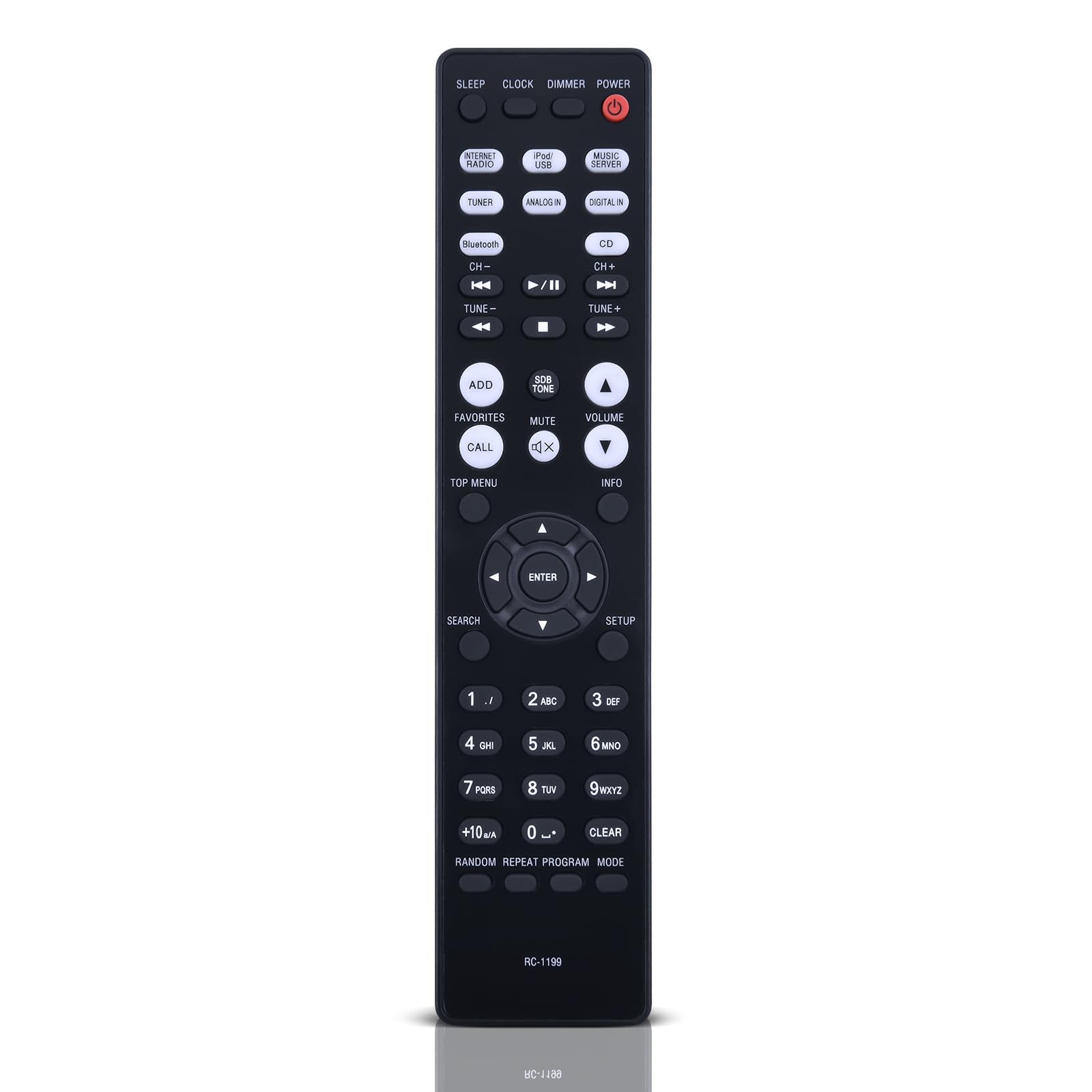 Amazon | レシーバーリモコンリモコン RC-1199 for Denon レシーバー