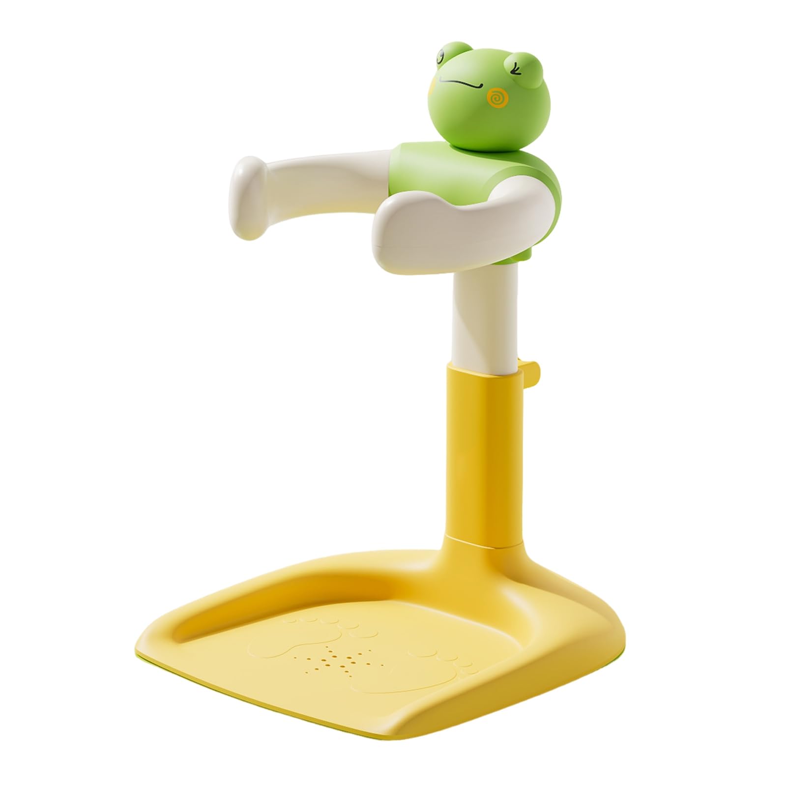 Baby Bathtub Bracket Adjustable Baby Shower Rack with Anti-Slip Base Portable Toddler Bath Stand Duck Design Height Width