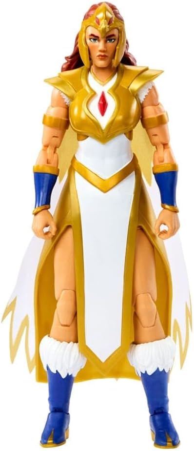 Revolution Masterverse Sorceress Teela Action Figure, Deluxe Collectible with 30 Articulations, Power Staff & Soft Goods Cape, MOTU Toy, HYC45