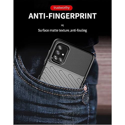 Image of Shockproof Back Cover Case for Samsung Galaxy M51 4G | 360 Degree Protection | Protective Design | Anti-Scratch Tough Slim TPU Case for Samsung Galaxy M51 4G (Black)