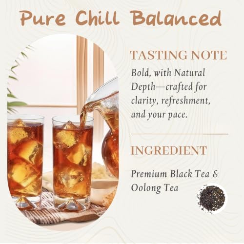 Image of Johou Unsweetened Iced Black Tea Pods for K-Cup Brewer, 24 pods