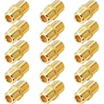 Greluma – Greluma 15 Stk F-Typ RG6-Buchse, Koaxialadapter von Buchse a