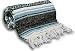 YogaAccessories Traditional Mexican Yoga Blanket ( Light Blue)