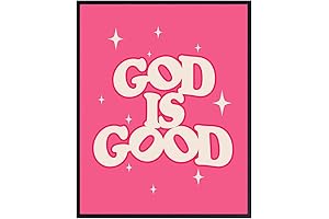 God is Good Eclectic Decor - Christian Home Decor - Spiritual Bedroom...