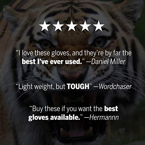 Kunzer Tiger Grip L 100 St. Nitril Einweghandschuh GröÃe (Handschuhe): L EN 374, EN 455, Orange – Bild 6