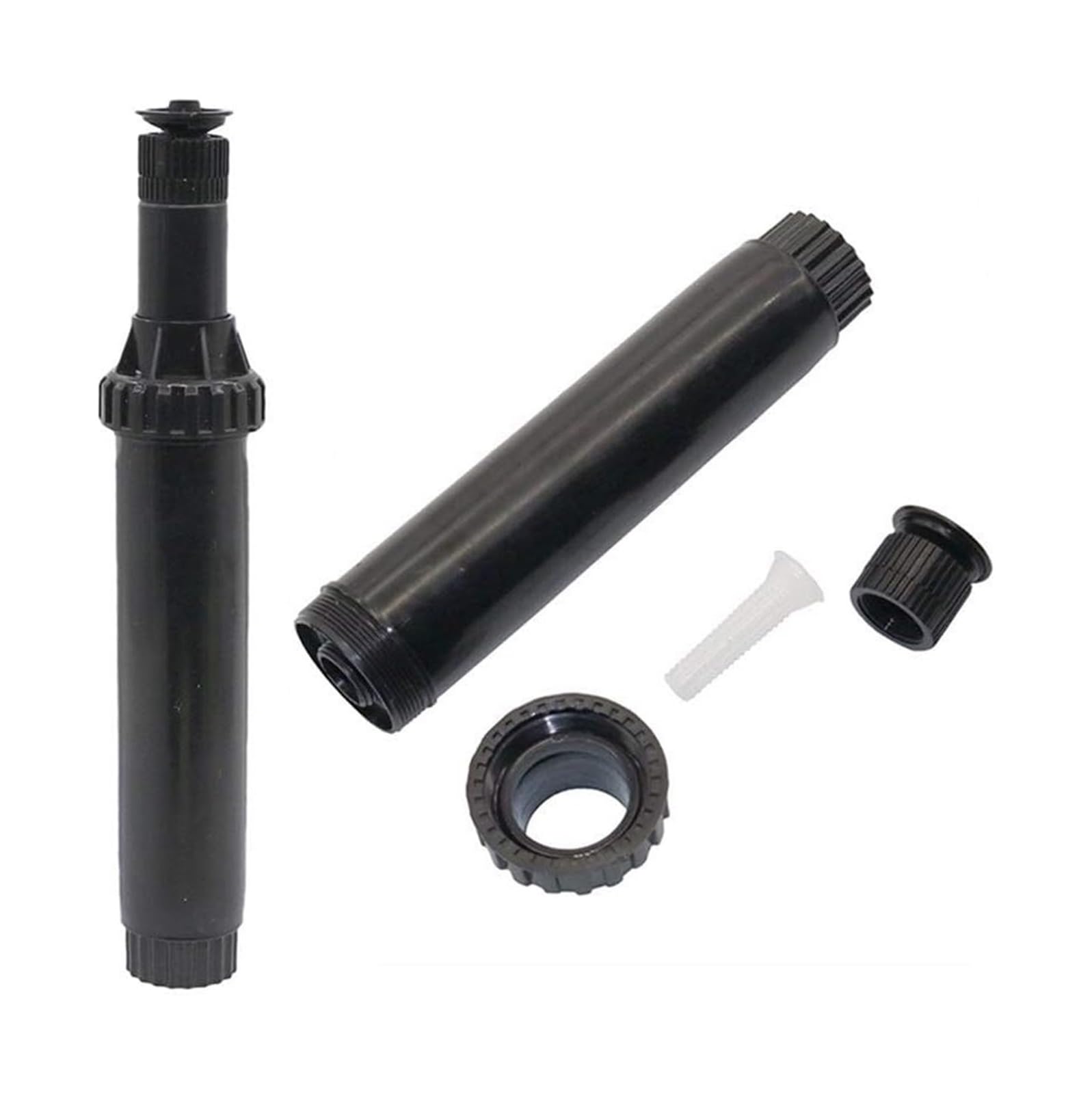 Irrigatore da giardino, Irrigatori pop-up regolabili in plastica ABS POM | Verde for l'irrigazione del prato: irrigatori pop-up regolabili da 25-360 gradi, 10 pezzi 1/2"